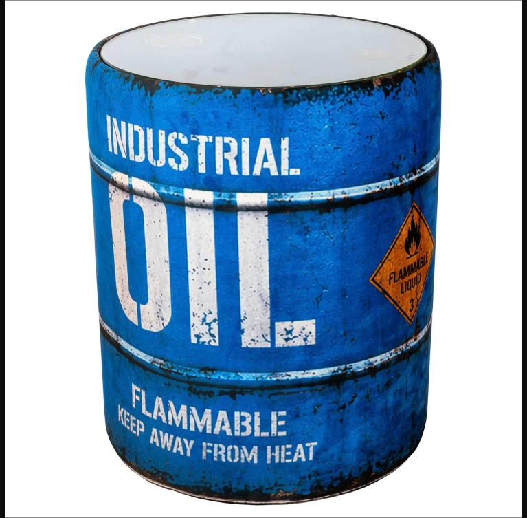 Icon Side Table - Oil Drum
